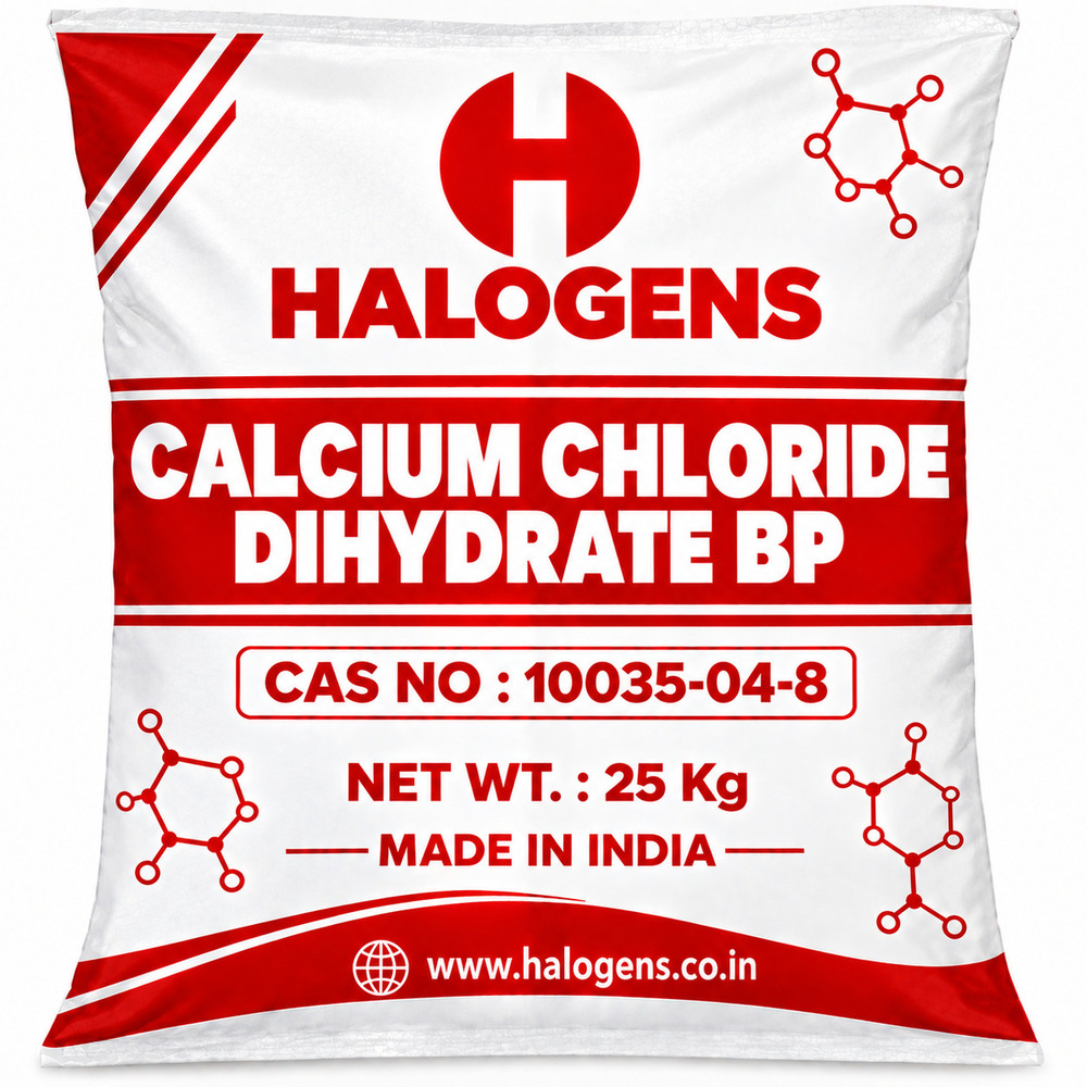Calcium Chloride Dihydrate Bp - Cas No: 10035-04-8