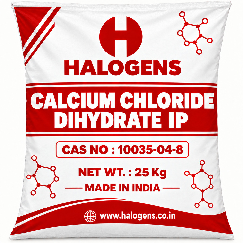 Calcium Chloride Dihydrate Ip - Cas No: 10035-04-8