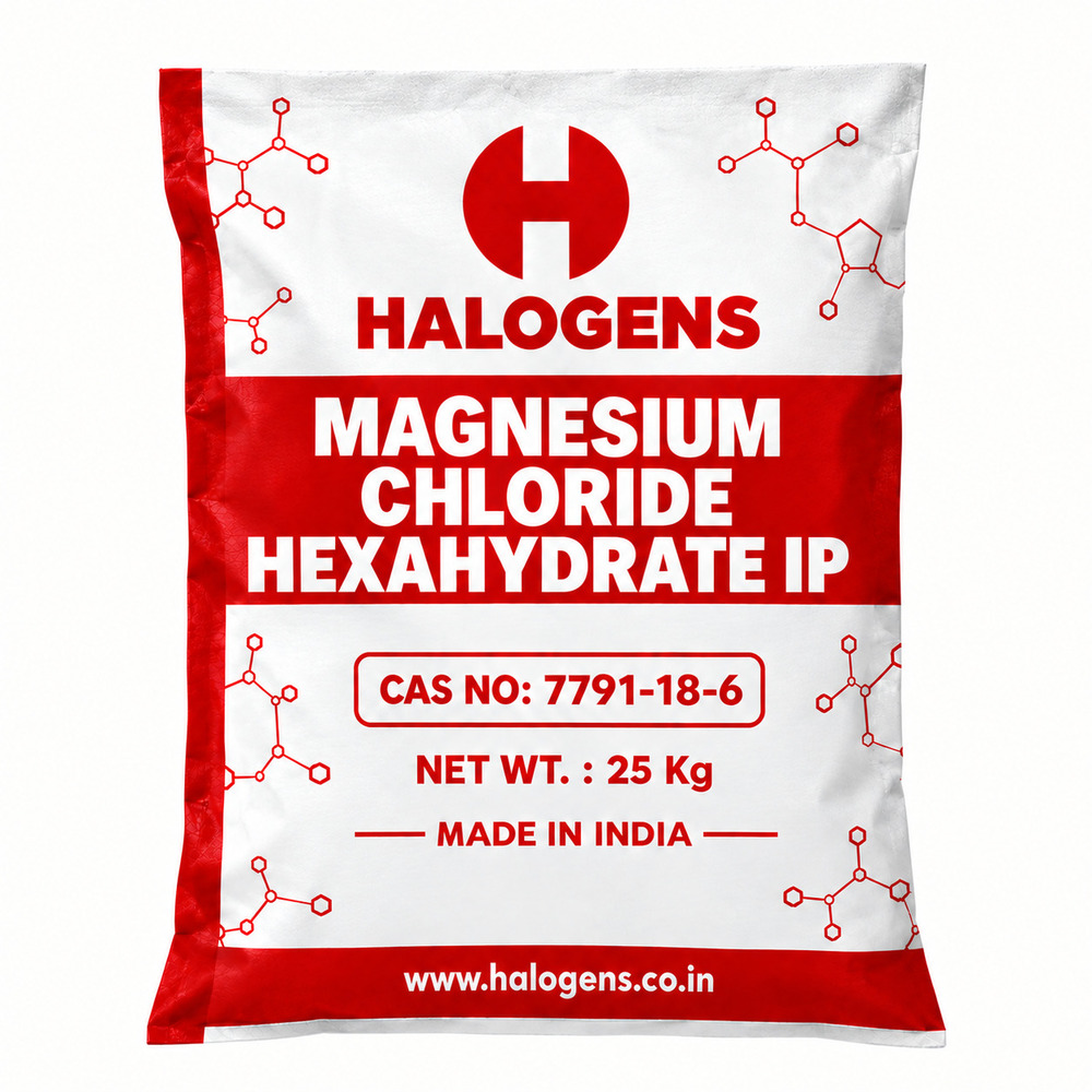 Magnesium Chloride Hexahydrate Ip - Cas No: 7791-18-6