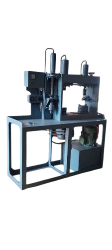 Hydraulic Leather Ball Pressing And Cutting Machine