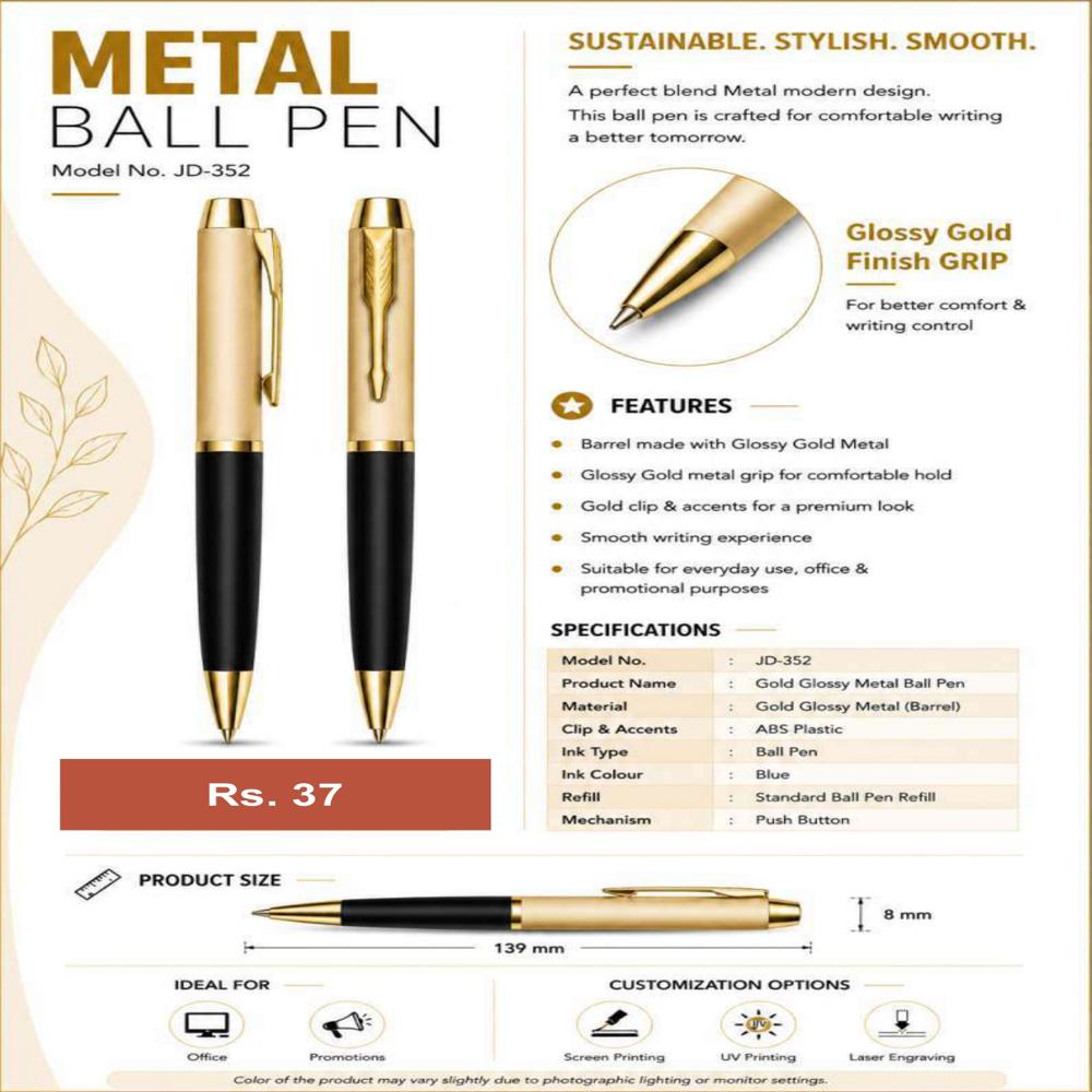 JD-352 Executive Metal Ball Pen