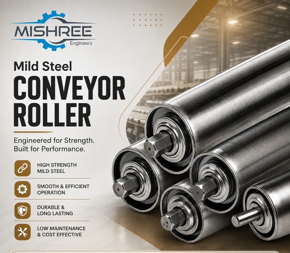 Mild Steel Conveyor Roller