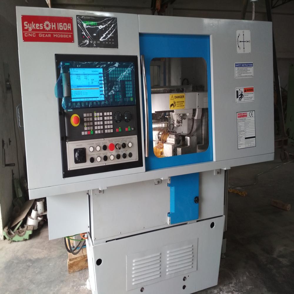 Sykes H160.4 (Cnc 3 Axis) Three Axis Cnc Horizontal Gear Hobber Machine - Origin: United Kingdom