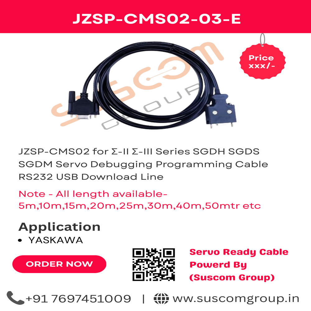 Jzsp-cms02-03-e Servo Ready Cable - Application: Industrial