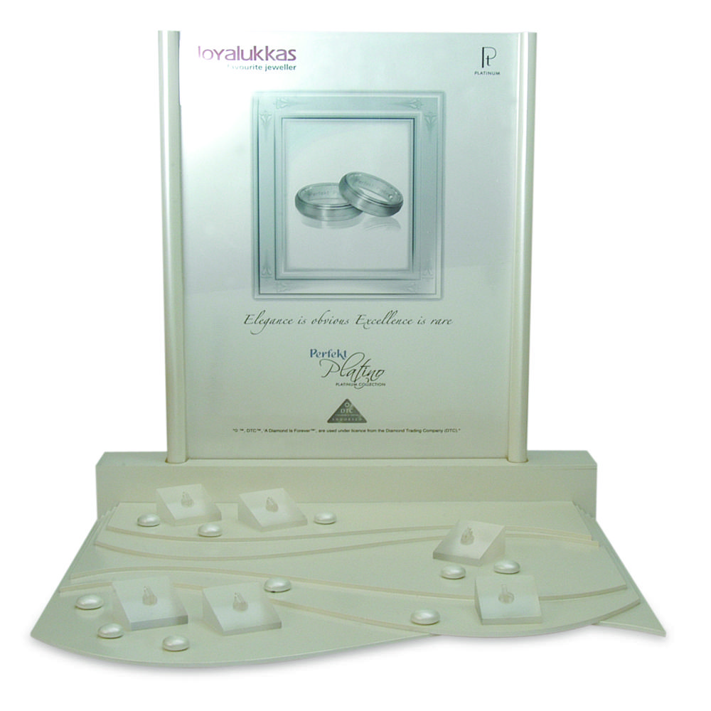 Square Jewelry Display