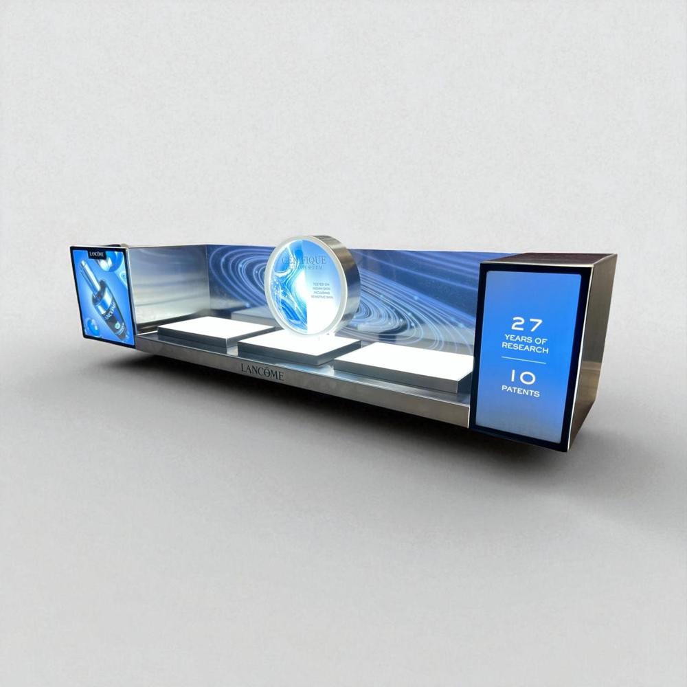 Acrylic Perfume Display Stand - Customizable Size, Modern Round Design | Home And Outdoor Application