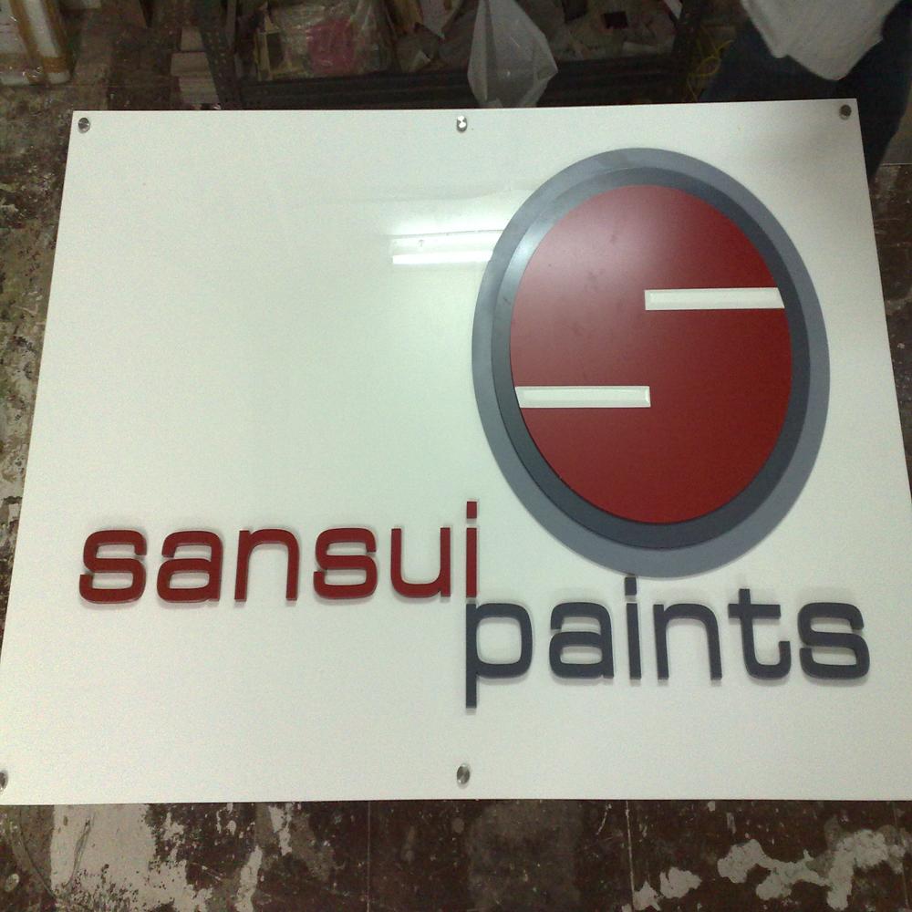 acrylic sign board