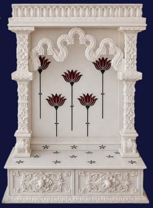 Marble Temple Vednaam - Color: White