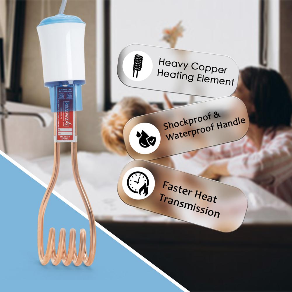 Immersion Rod 1500w Waterproof 304 - Color: White