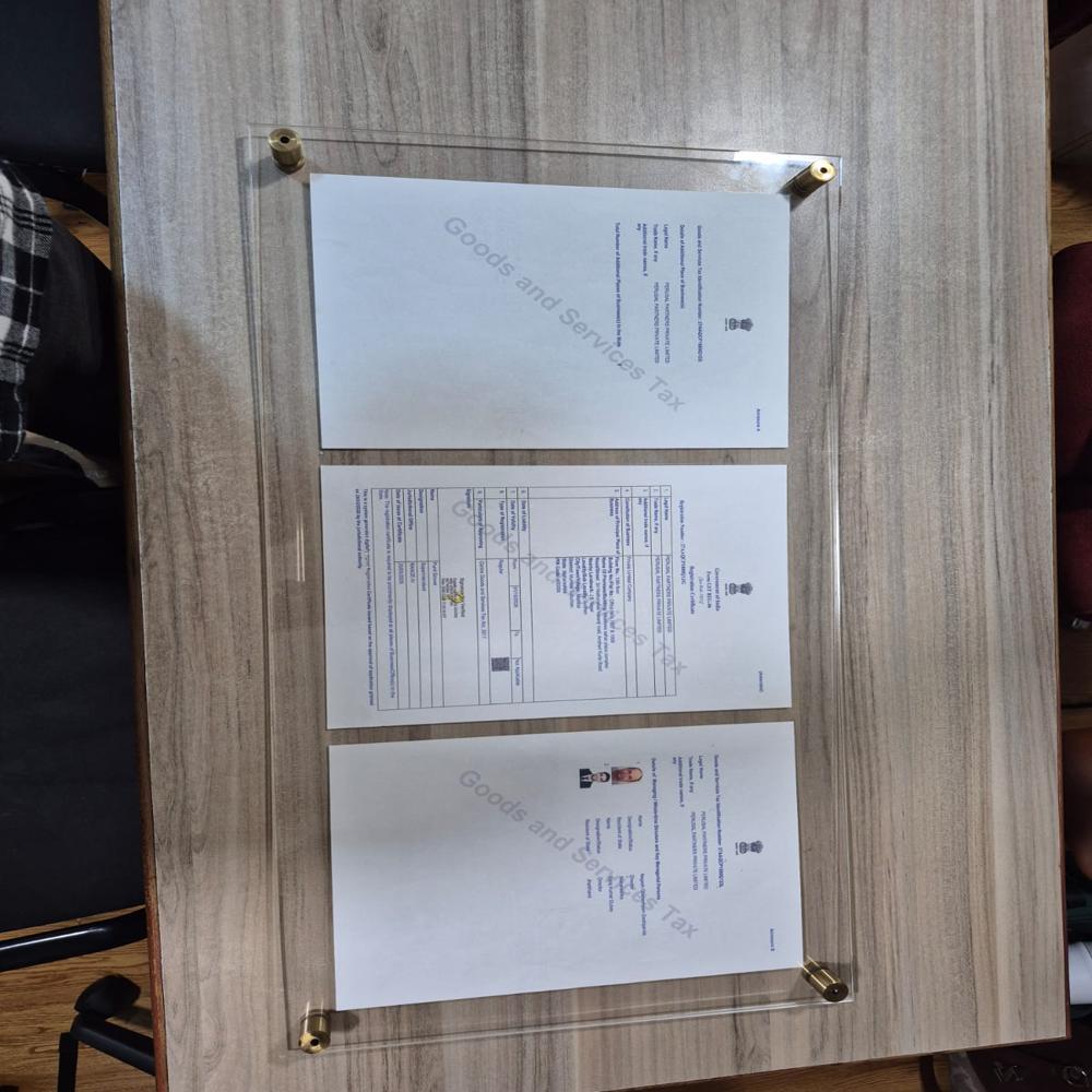 acrylic sandwich board