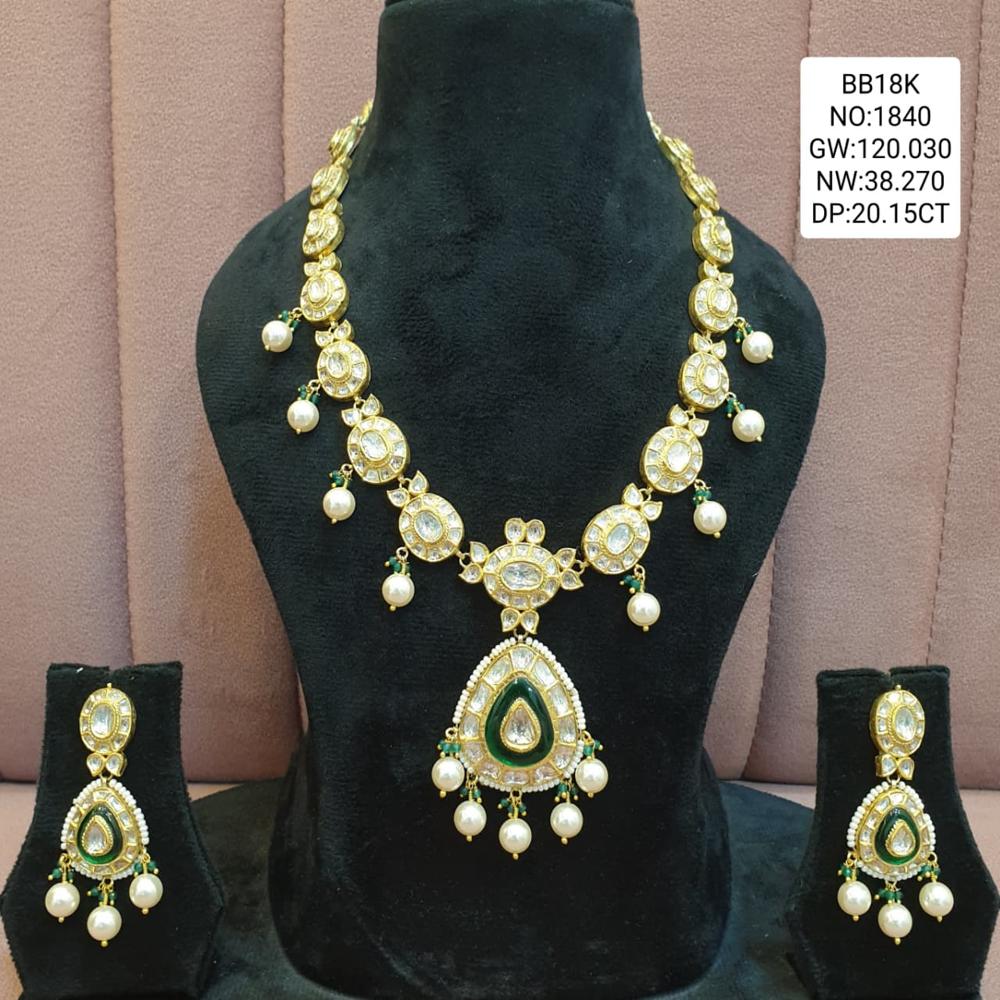 Gold Uncut Diamond Polki
