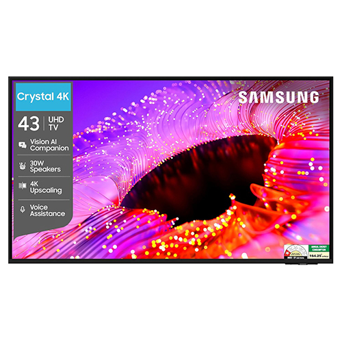 SAMSUNG Crystal UHD TV 43 inch