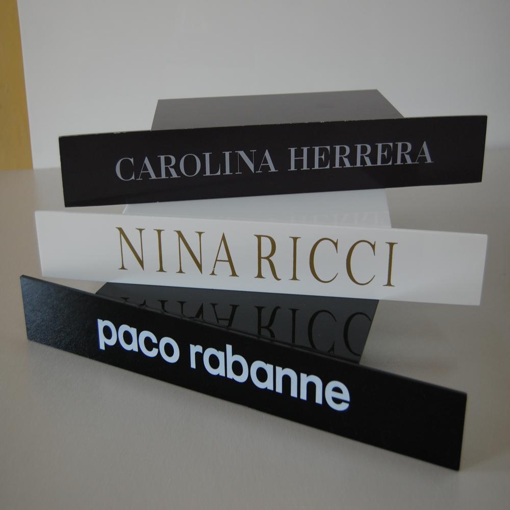acrylic name plate