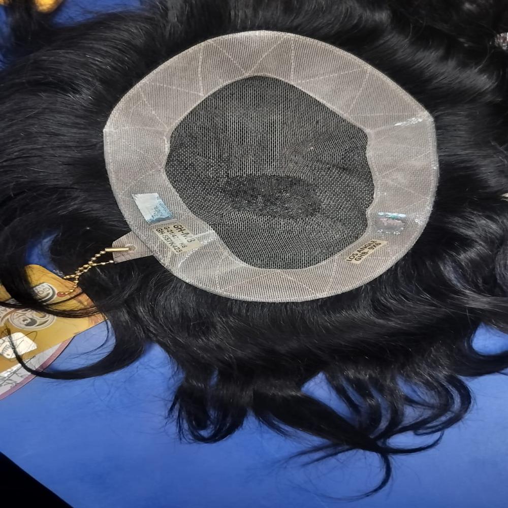 Human Hair Men's Patches