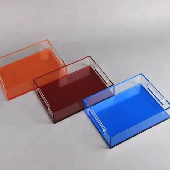 acrylic tray