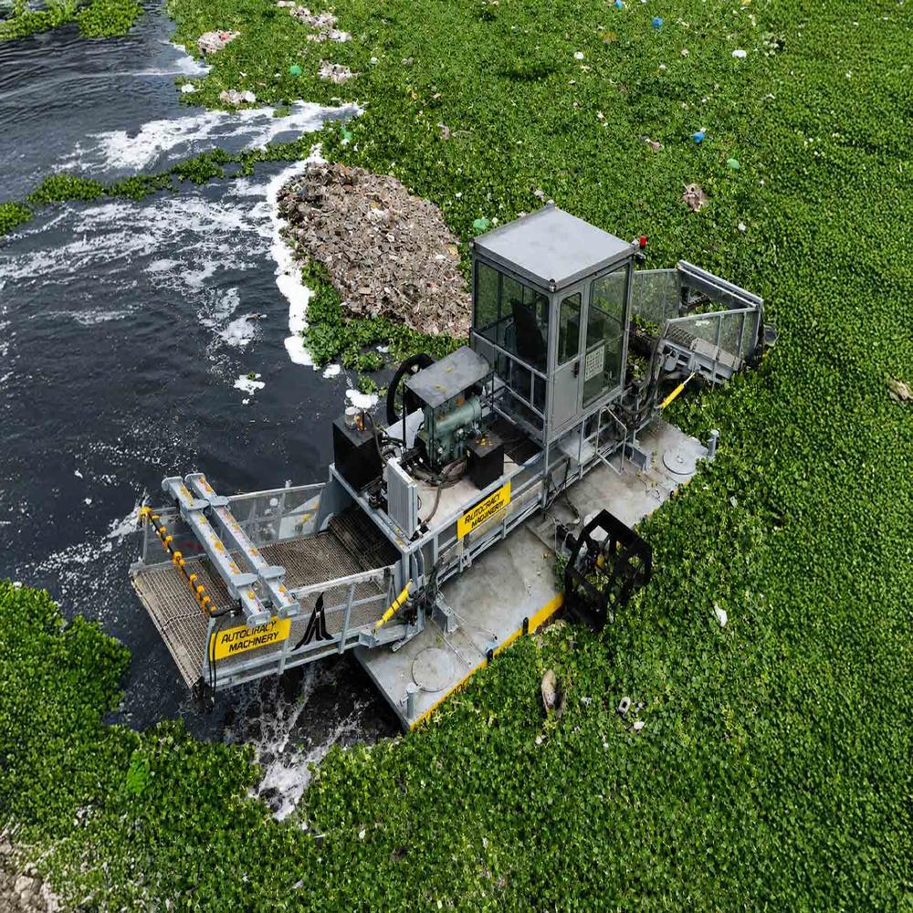 Aquatic Weed Harvester | Rudra Aquamax 160X