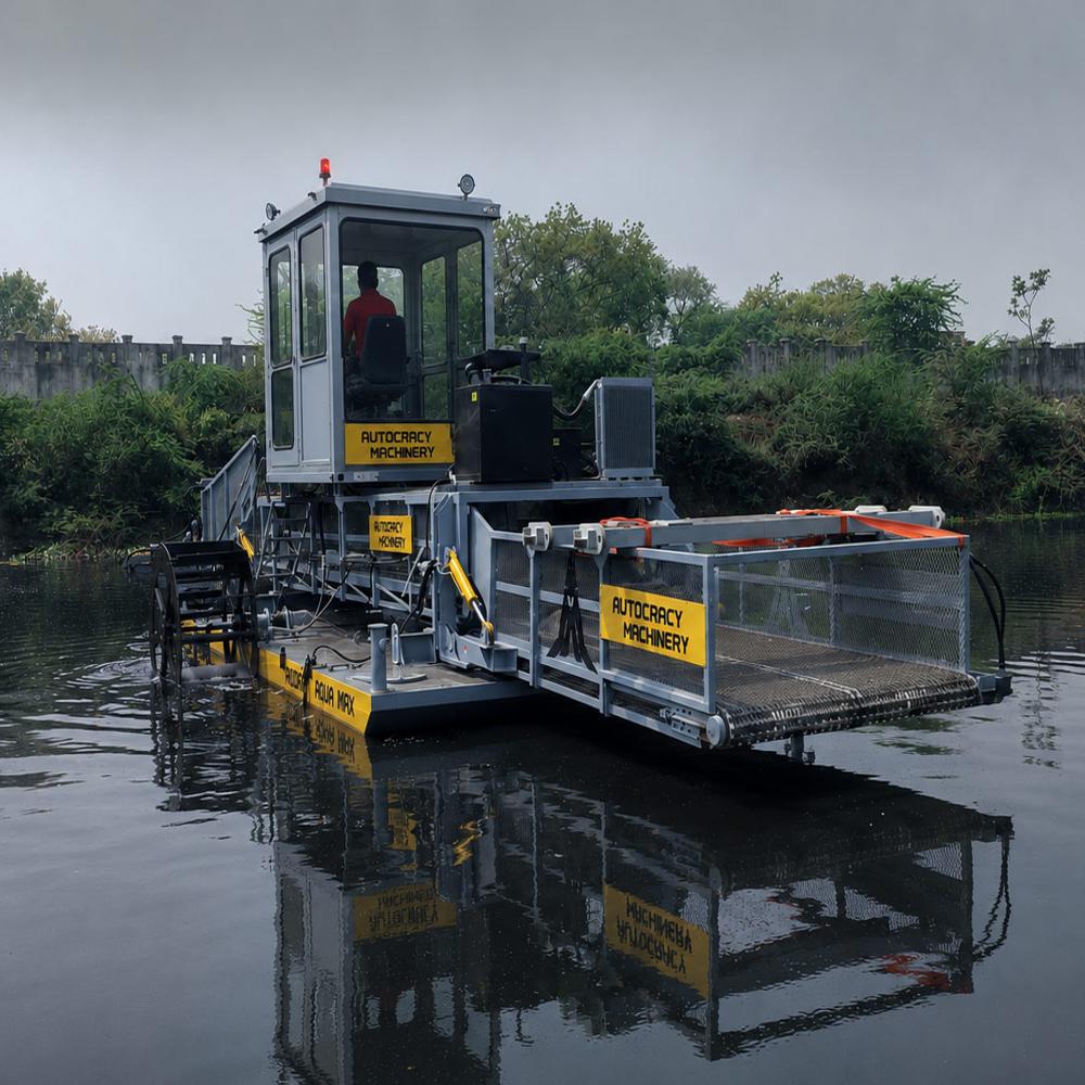 Aquatic Weed Harvester | Rudra Aquamax 160X