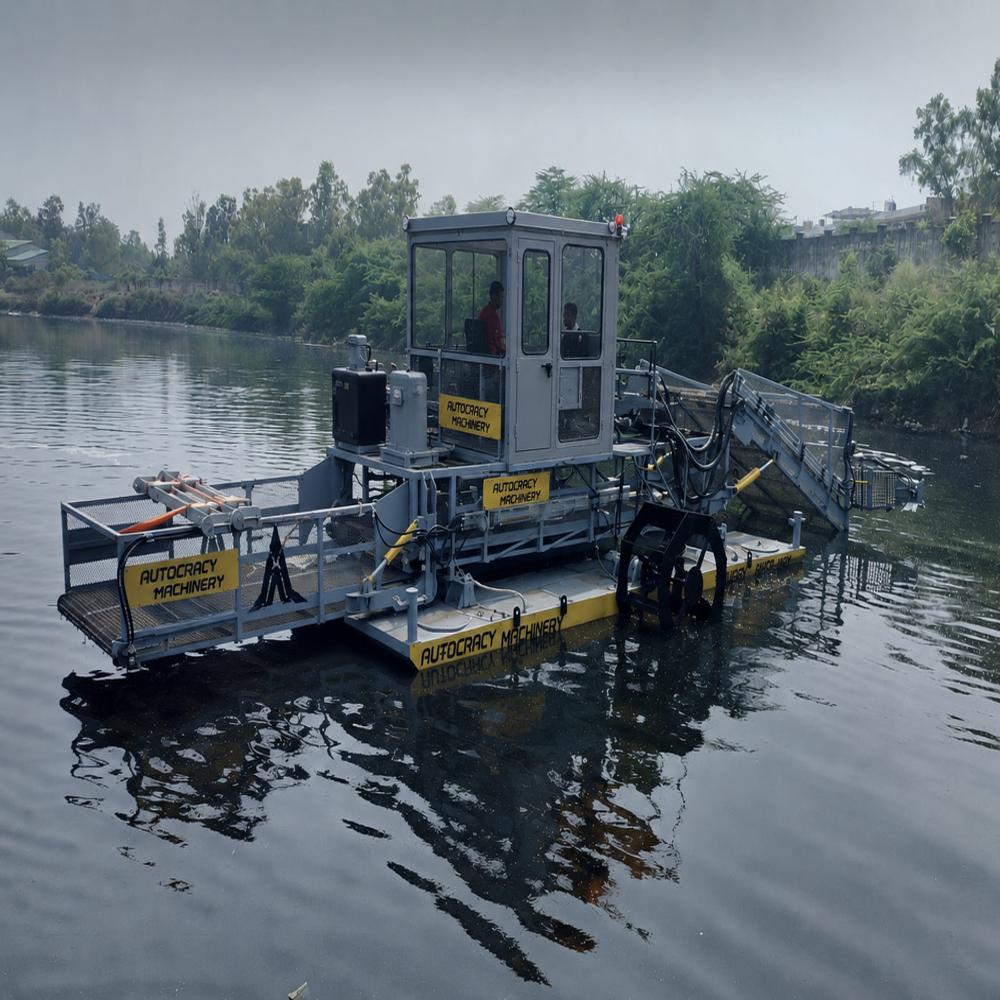 Aquatic Weed Harvester | Rudra Aquamax 160X