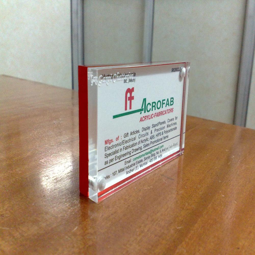 acrylic paper weight