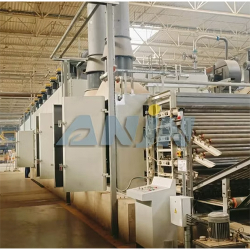 3200mm Four Decks Veneer Roller Dryer Thermal Oil Medium