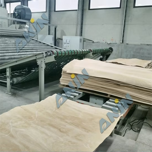 Three Decks Veneer Roller Dryer for Plywood Mill Veneer Mill Veneer Feeder Veneer Unloader Along with Moisture Detector Drying Tec of Plywood Making Machines