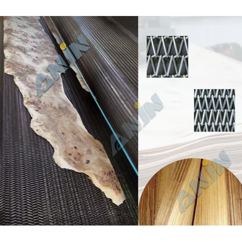 Screen Wire Mesh for Veneer Continous Dryer Wire Net of Veneer Dryer Face Veneer Dryer Slicing Veneer Dryer Stainless Steel Wire Mesh Wood Veneer Screens
