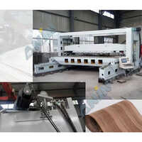 Recon Veneer Slicer Machine For Engineer Veneer Horizontal Slicer Machines And Dyeing Veneer Customization