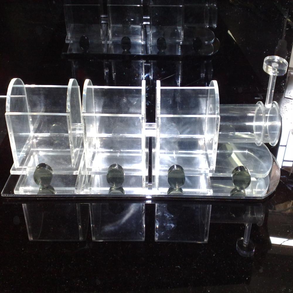 acrylic cutlery stand