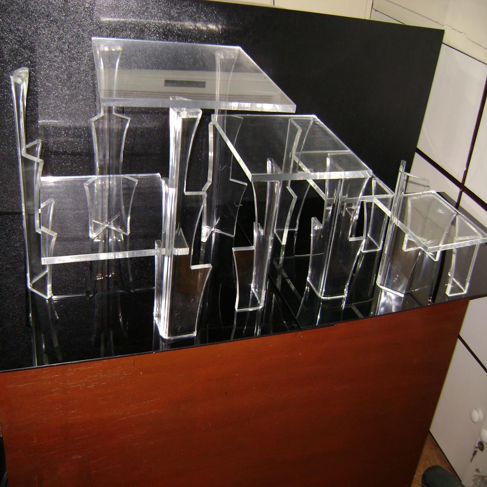 acrylic cutlery stand