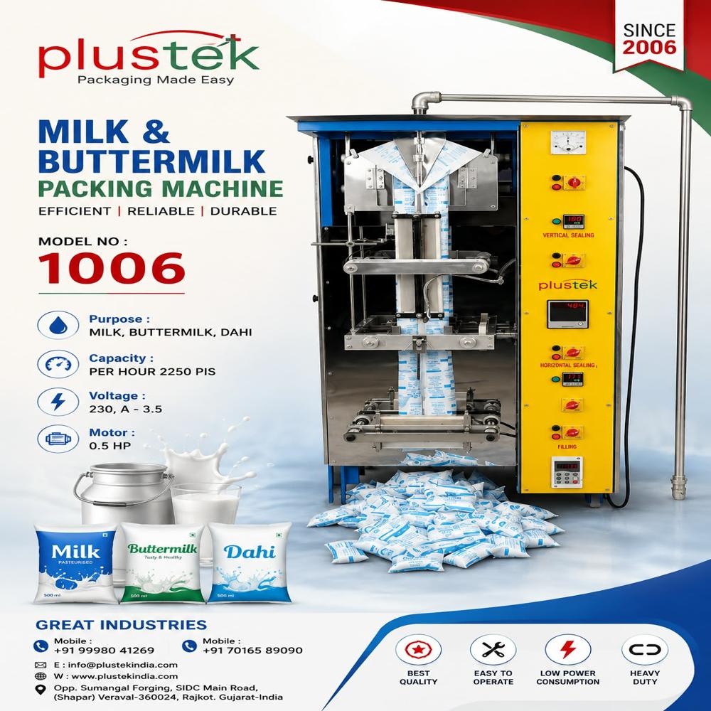 Mik Pouch Packing Machine