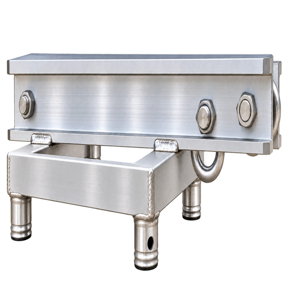400X400 Top Plate - Color: Aluminium / Silver