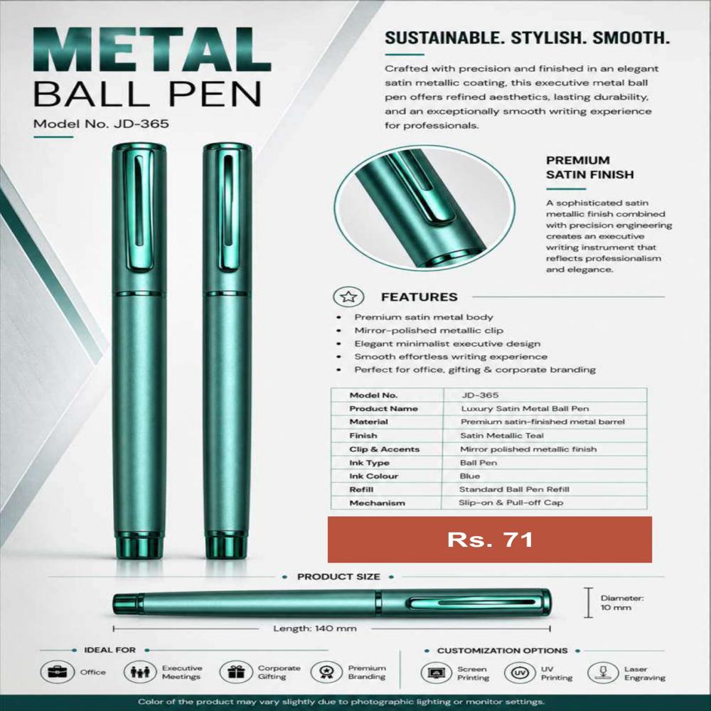 JD-365 Executive Metal Ball Pen