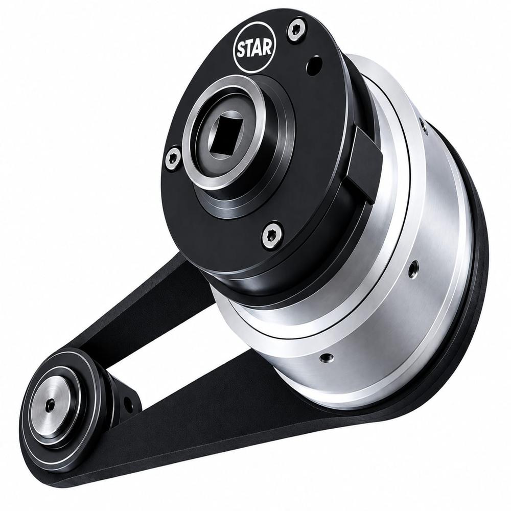Torque Multiplier - High-grade Steel, 550x140x120mm, Metallic, 7000 Nm Torque, Fixed Arm Handle