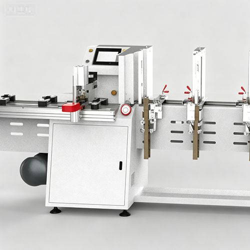 Fully Automatic Wooden Venetian Blind Slat Punching And Threading Machine