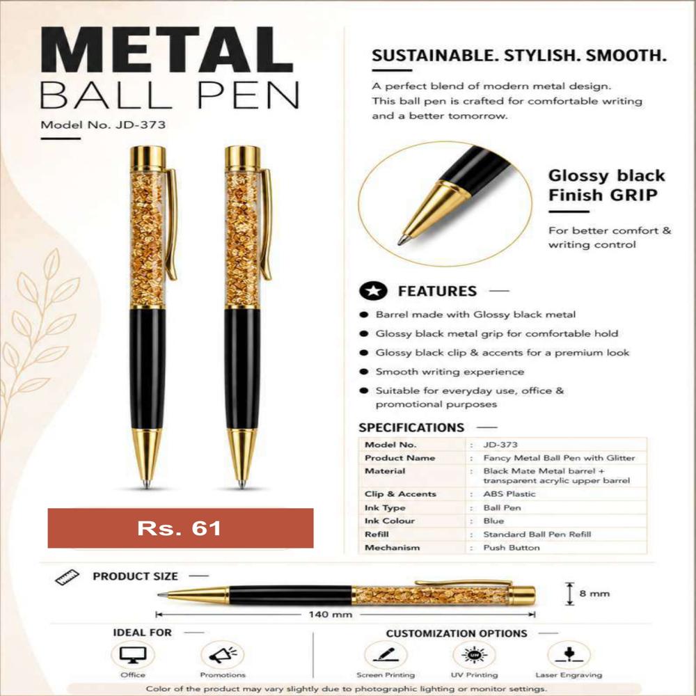 JD-373 Executive Metal Ball Pen