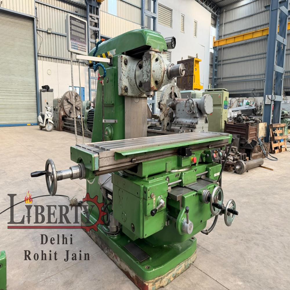 TOS Czech FA4U 1600 mm x 350 mm Universal Milling Machine