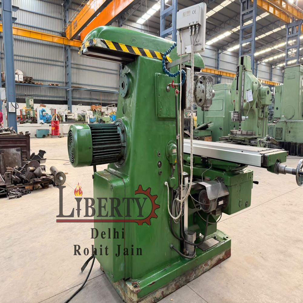 TOS Czech FA4U 1600 mm x 350 mm Universal Milling Machine