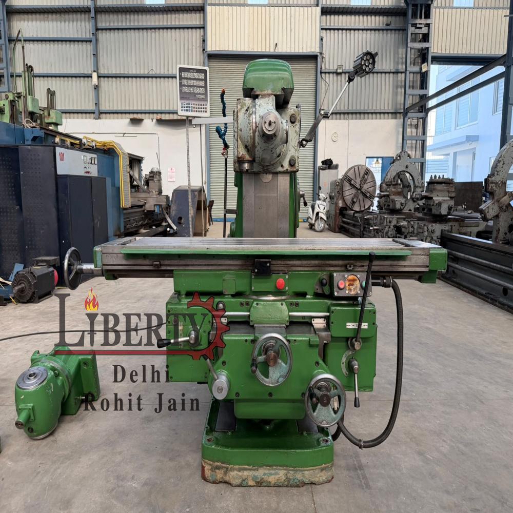 TOS Czech FA4U 1600 mm x 350 mm Universal Milling Machine