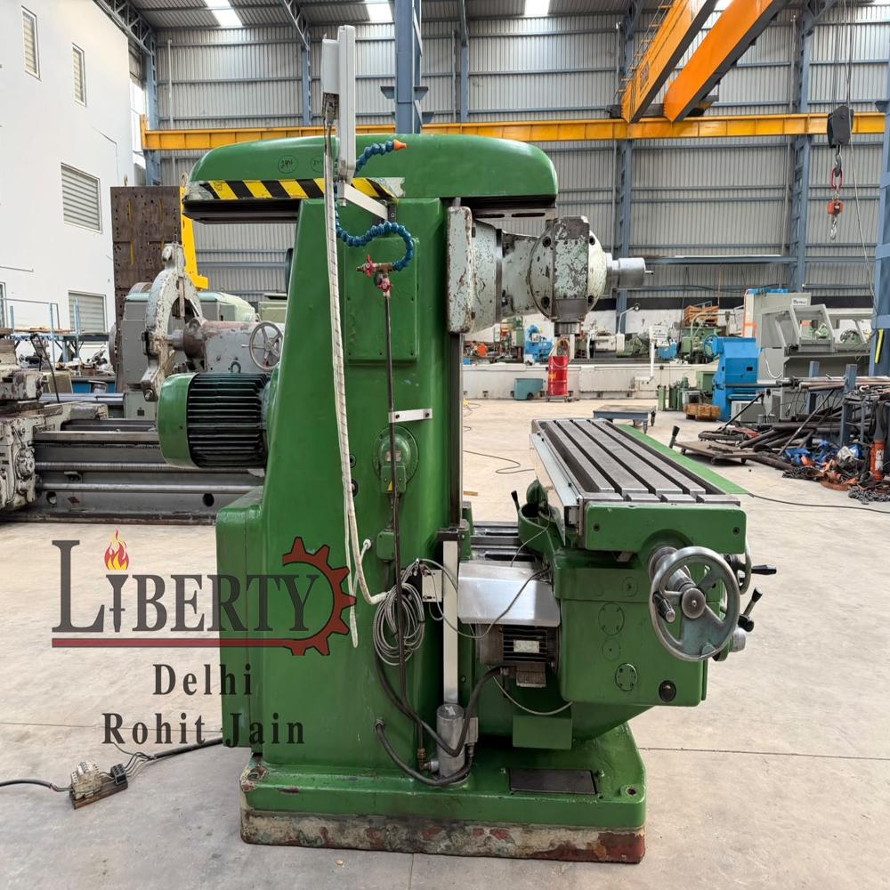 TOS Czech FA4U 1600 mm x 350 mm Universal Milling Machine