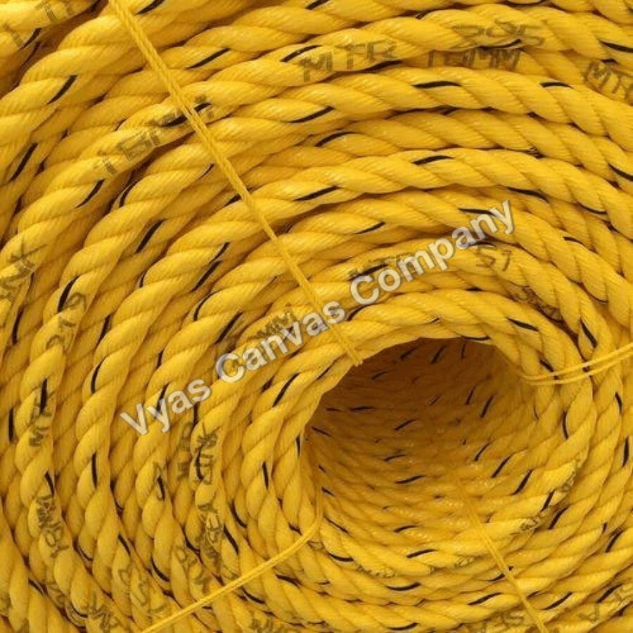 Yellow Polymer Rope - Color: As Per Requirement