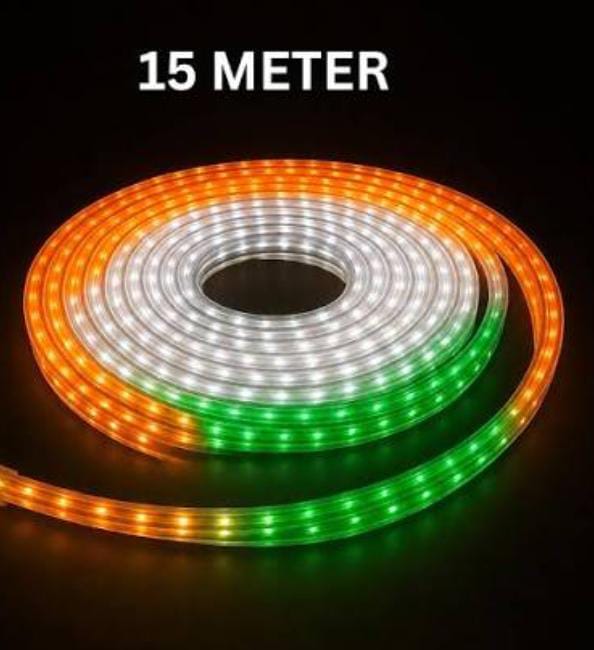 15mtr Tiranga Rope Light