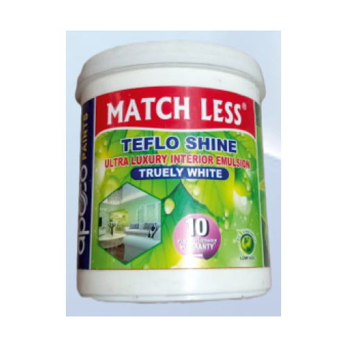 Teflo Shine Truely White Ultra Luxury Interior Emulsion Paint