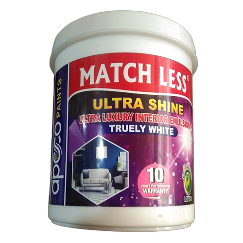 Ultra Shine Truely White Luxury Interior Emulsion Paint