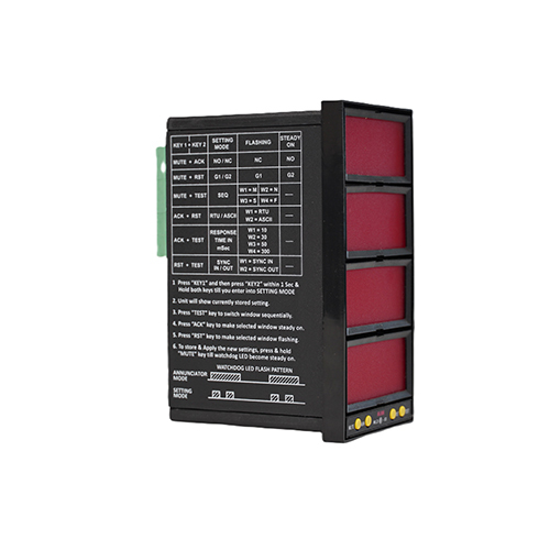 4 window Big Annunciator Bifurcated