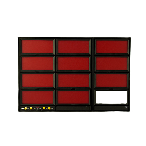 12 window Big Annunciator Bifurcated