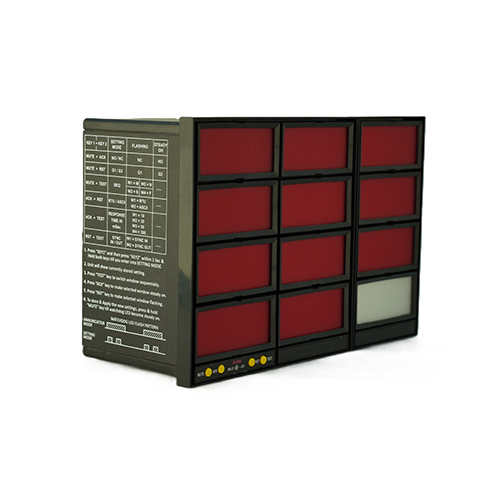 12 window Big Annunciator Bifurcated