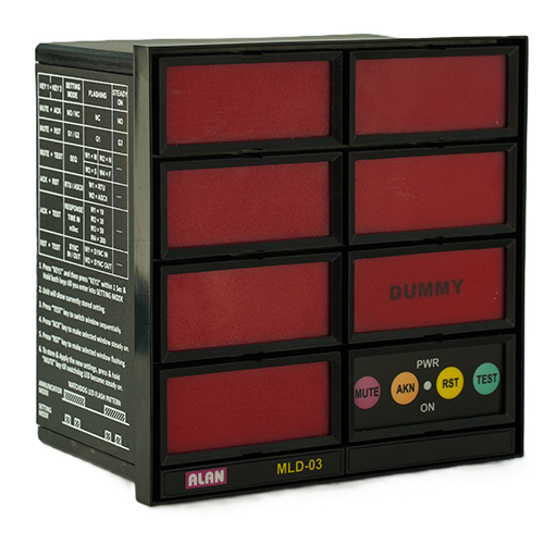 6 window Big Annunciator Bifurcated