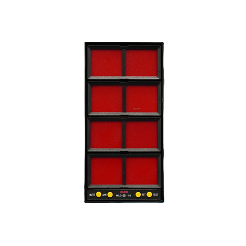 8 window small Annunciator Bifurcated