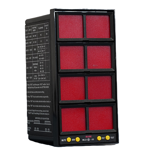8 window small Annunciator Bifurcated