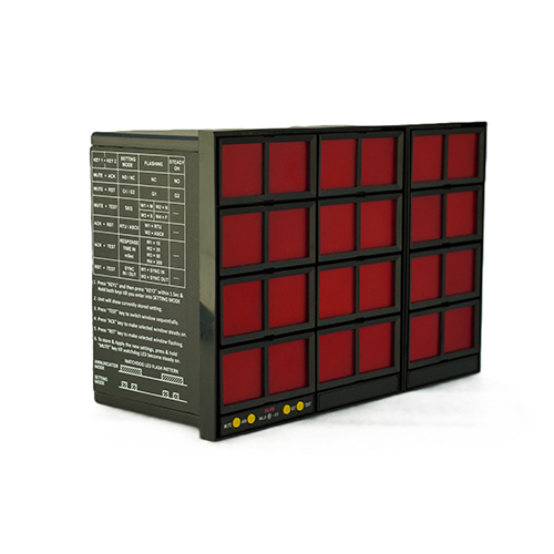 24 window small Annunciator Bifurcated